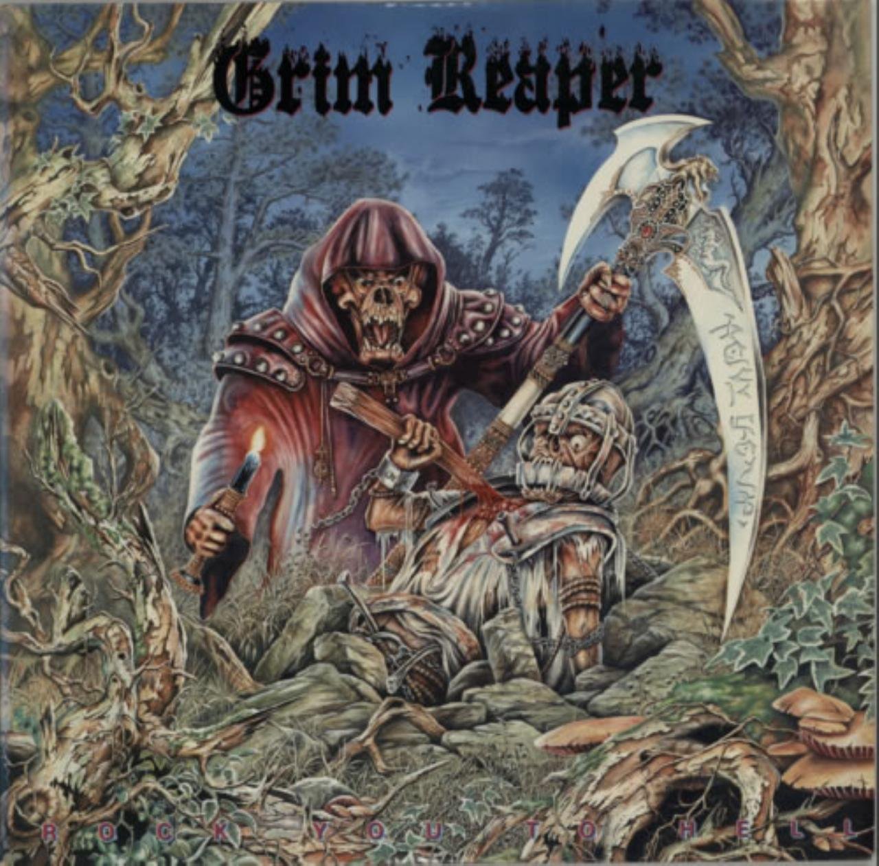 Grim Reaper Rock You to Hell 12インチレコード Grim Reaper Rock You to Hell 12インチレコード